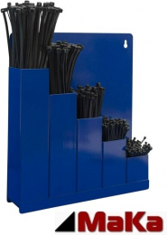 Ordnungsbox Blau  - inkl. 500 Stck Kabelbinder Schwarz