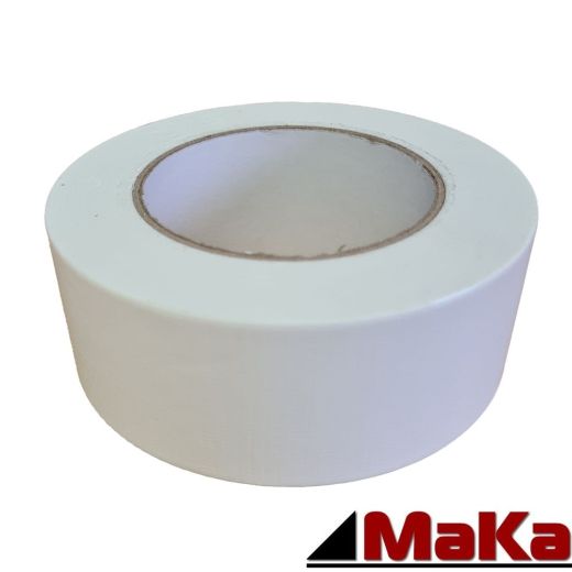 1x Panzertape / Gewebeband / Klebeband - 50mm x 50m Gaffa / Duct Tape - weiss