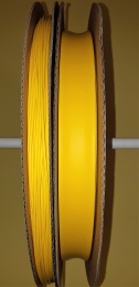 2 Meter Schrumpfschlauch gelb 2:1 UL-Zulassung  2,4 mm