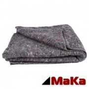 1 x Umzugsdecke 150 x 200 cm Grau