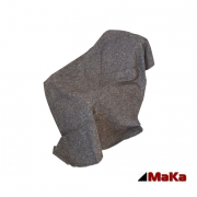 2 x Umzugsdecke 150 x 200 cm Grau