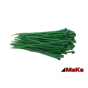 500 Stck = 5 VPE  -  Kabelbinder - 140 x 3,6 mm INDUSTRIEQUALITT  Grn