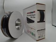 Spenderbox  16,0 > 4,0 mm Lnge: 8 Meter - Mini Box Schrumpfschlauch schwarz 4:1 mit Kleber