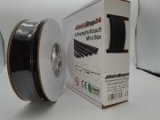 Spenderbox  19,1 > 6,4 mm    Lnge: 8 Meter - Mini Box Schrumpfschlauch schwarz 3:1 mit Kleber