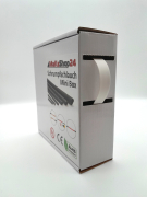 Spenderbox  9,5 > 4,8 mm    Lnge: 15 Meter - Mini Box Schrumpfschlauch wei 2:1 ohne Kleber