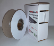 Spenderbox  6,4 > 3,2 mm    Lnge: 15 Meter - Mini Box Schrumpfschlauch transparent 2:1 ohne Kleber