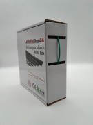 Spenderbox  2,4 > 1,2 mm    Lnge: 25 Meter - Mini Box Schrumpfschlauch grn 2:1 ohne Kleber