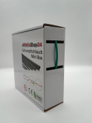 Spenderbox  3,2 > 1,6 mm    Lnge: 20 Meter - Mini Box Schrumpfschlauch grn 2:1 ohne Kleber