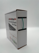 Spenderbox  1,2 > 0,6 mm    Lnge: 25 Meter - Mini Box Schrumpfschlauch grn 2:1 ohne Kleber