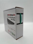 Spenderbox  4,8 > 2,4 mm    Lnge: 20 Meter - Mini Box Schrumpfschlauch grn 2:1 ohne Kleber