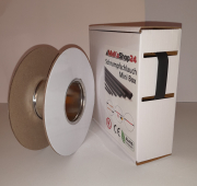 Spenderbox  9,5 > 4,8 mm    Lnge: 15 Meter - Mini Box Schrumpfschlauch schwarz 2:1 ohne Kleber