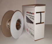 Spenderbox  3,2 > 1,6 mm    Lnge: 20 Meter - Mini Box Schrumpfschlauch schwarz 2:1 ohne Kleber