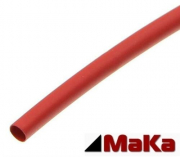 1 Meter Schrumpfschlauch rot 3:1 mit Kleber   19,1 mm